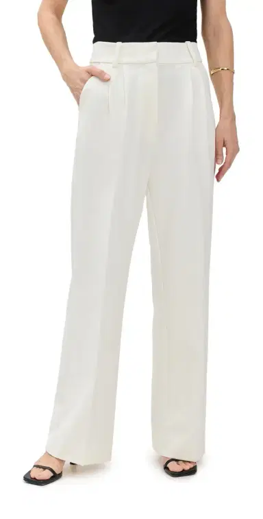 Favorite Daughter The Favorite Pants Petite Ivory 8 | Thumbnail 1