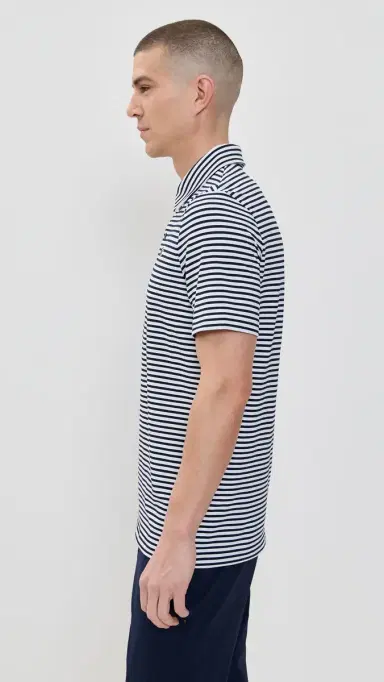 Lacoste Regular Fit UV Protect Golf Polo hirt Navy Blue/White | Thumbnail 4 Lacoste Regular Fit UV Protect Golf Polo hirt Navy Blue/White | Thumbnail 4