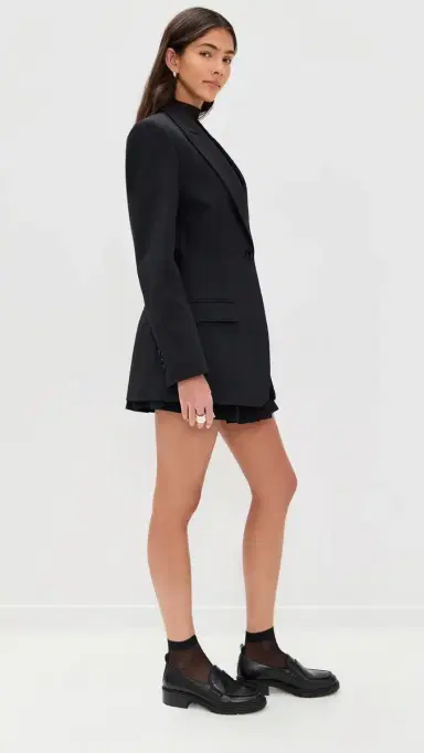 LE BOP Quinn Hourglass Blazer Black | Thumbnail 4