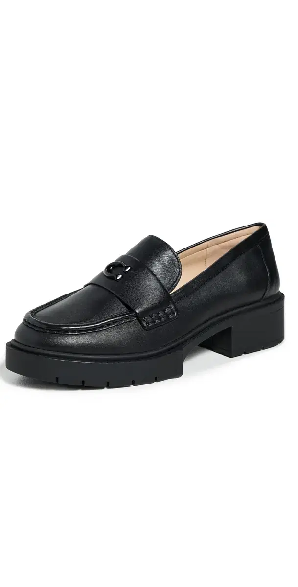 Leah Loafers Leather/Black
