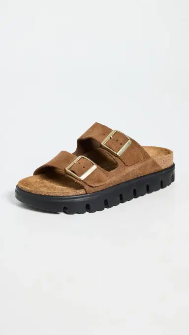 Birkenstock Arizona Chunky Sandals Dark Tea 40 | Thumbnail 2