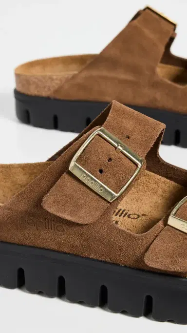 Birkenstock Arizona Chunky Sandals Dark Tea 40 | Thumbnail 6