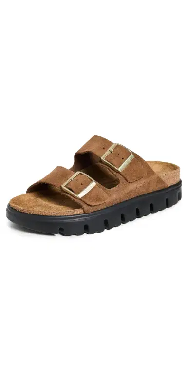 Birkenstock Arizona Chunky Sandals Dark Tea 40 | Thumbnail 1