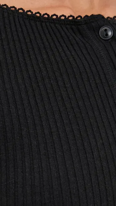 Free People Most Wanted Cardi Black | Thumbnail 6