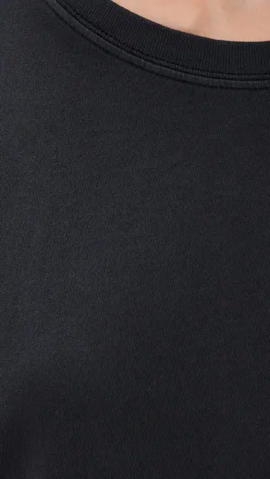 Free People Perfect Oversized Tee Black S | Thumbnail 6