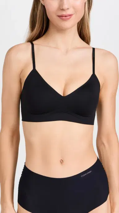 Calvin Klein Underwear Lightly Lined Bra Black L | Thumbnail 2