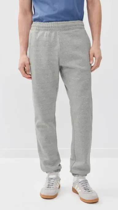 Adidas Trefoil Essentials Pants Medium Grey Heather/White S | Thumbnail 2 Adidas Trefoil Essentials Pants Medium Grey Heather/White S | Thumbnail 2