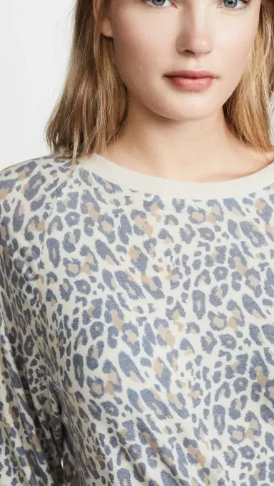 HONEYDEW Star Seeker Pajama Set Natural Leopard | Thumbnail 6