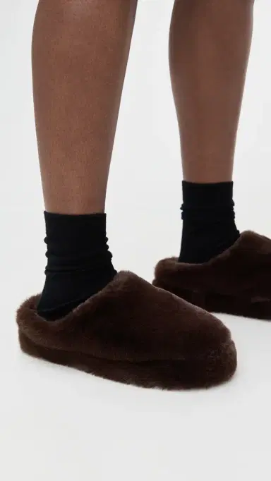 Apparis Misha Slippers Espresso | Thumbnail 3
