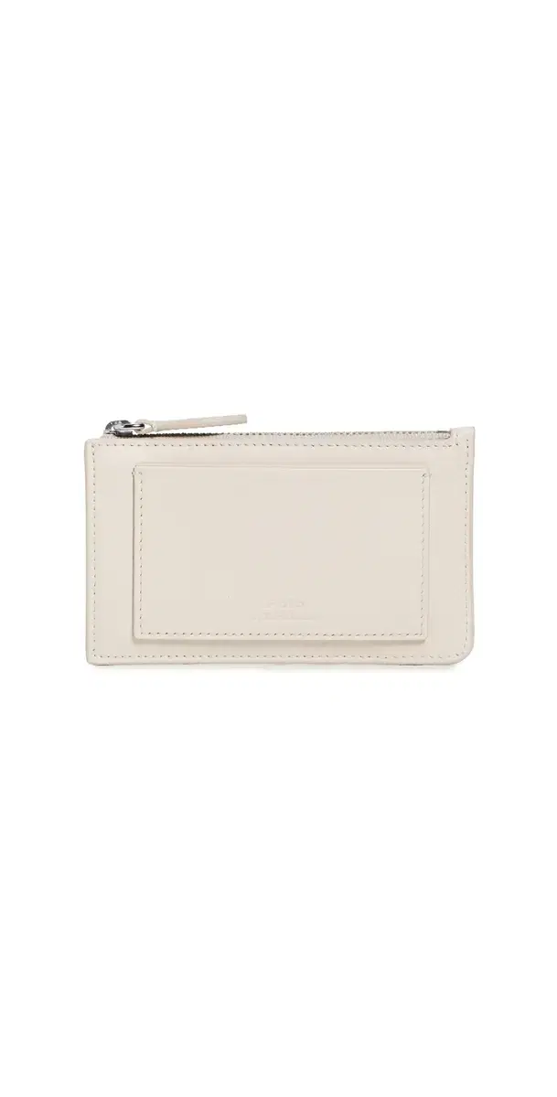 Polo Ralph Lauren Spring Bear Zip Card Case Cream One Size