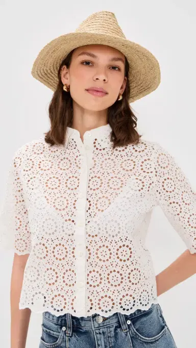 Hat Attack Braided Raffia Continental Hat Natural/Gold One Size | Thumbnail 3