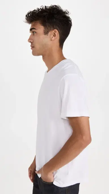 Nili Lotan Bradley Tee White | Thumbnail 4