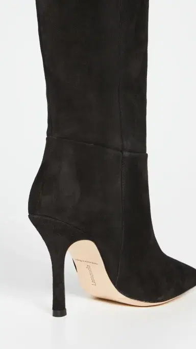 Larroudé Kate To the Knee Boots Black 9 | Thumbnail 4 Larroudé Kate To the Knee Boots Black 9 | Thumbnail 4