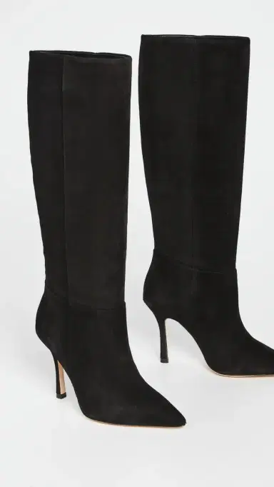 Larroudé Kate To the Knee Boots Black 9 | Thumbnail 5 Larroudé Kate To the Knee Boots Black 9 | Thumbnail 5