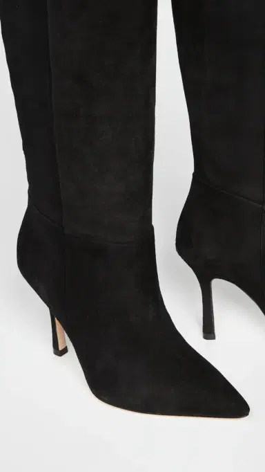 Larroudé Kate To the Knee Boots Black 9 | Thumbnail 6 Larroudé Kate To the Knee Boots Black 9 | Thumbnail 6