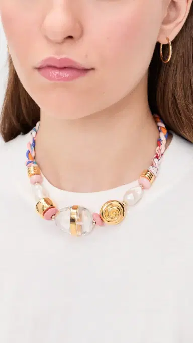 Lizzie Fortunato Glass Beach Necklace In Majorca Multi One Size | Thumbnail 3