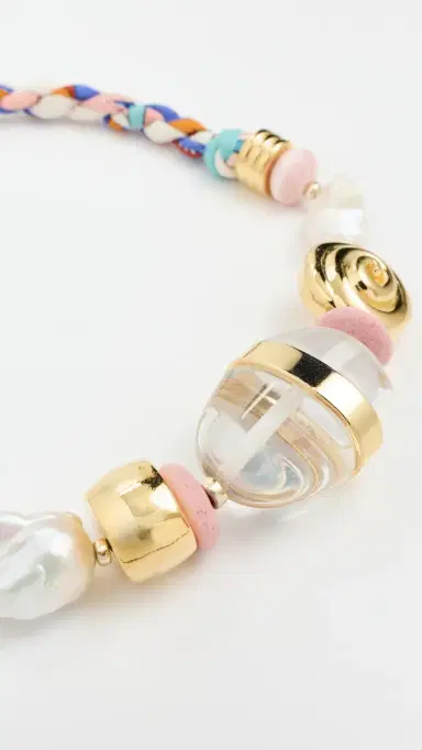 Lizzie Fortunato Glass Beach Necklace In Majorca Multi One Size | Thumbnail 4