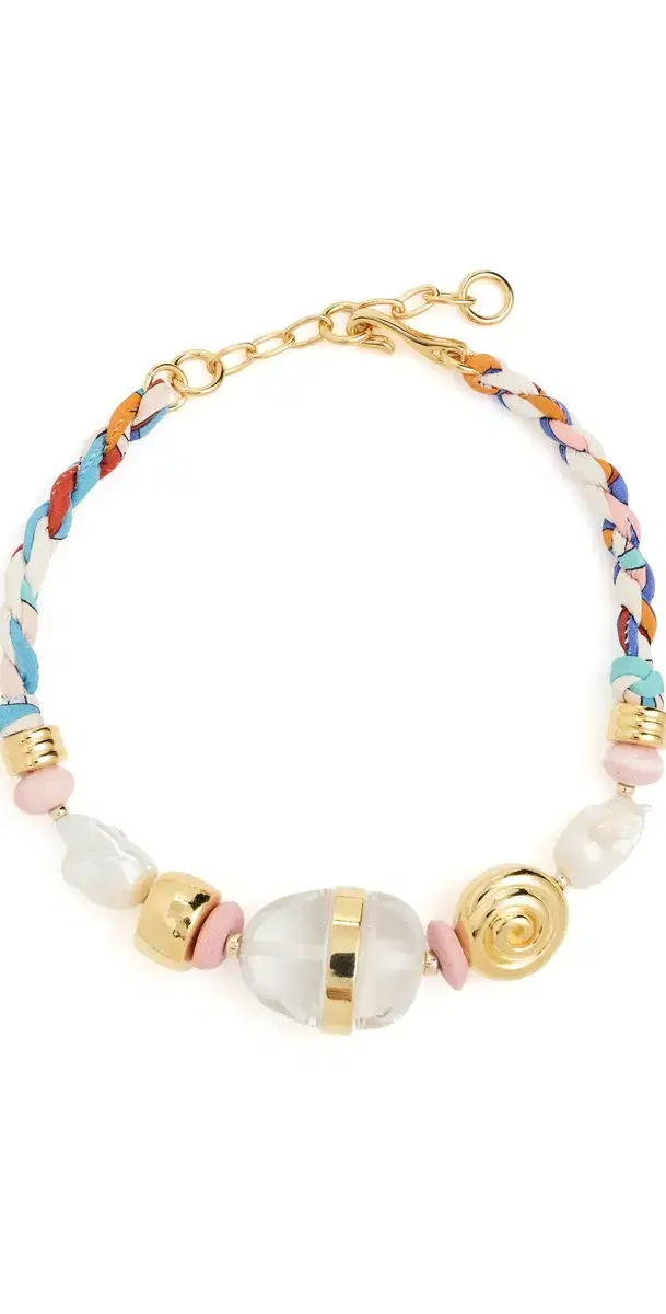 Glass Beach Necklace In Majorca Multi One Size
