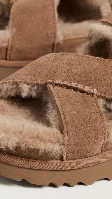 UGG Greenport Cross Strap Slides | Thumbnail 6