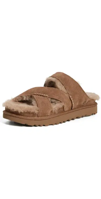 UGG Greenport Cross Strap Slides | Thumbnail 1