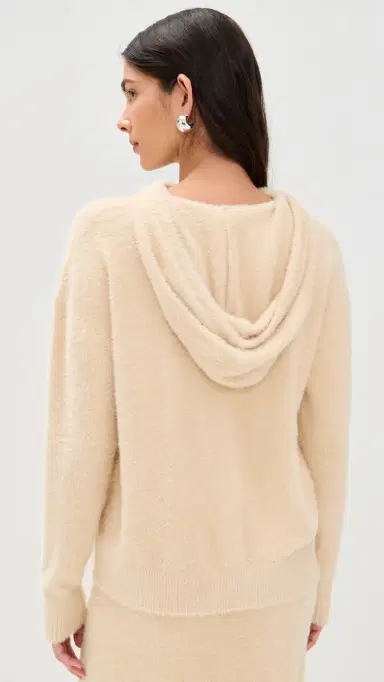LE BOP Fuzzy Hoodie Oyster | Thumbnail 3