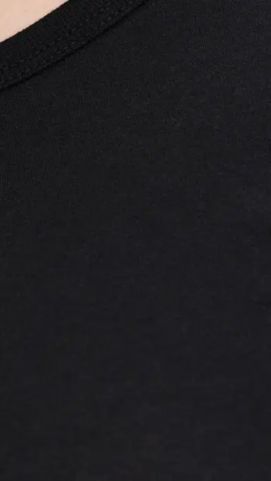Éterne Short Sleeve Baby Tee Black | Thumbnail 6