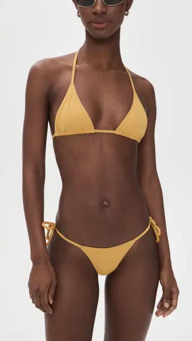 Éterne Isla tring Bikini Top affron | Thumbnail 5