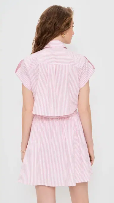 o.p.t o. p.t Rowe Dress Pink Stripe | Thumbnail 3