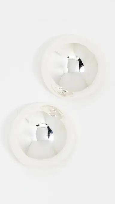 Annika Inez Small Hemisphere Earrings | Thumbnail 2 Annika Inez Small Hemisphere Earrings | Thumbnail 2