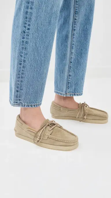 Clarks Godney Boat Shoes Maple Suede | Thumbnail 3