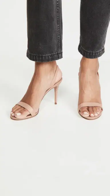 Aquazzura 85mm So Nude Sandals Powder Pink 36 | Thumbnail 3 Aquazzura 85mm So Nude Sandals Powder Pink 36 | Thumbnail 3