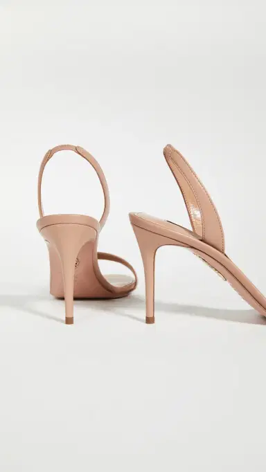 Aquazzura 85mm So Nude Sandals Powder Pink 36 | Thumbnail 4 Aquazzura 85mm So Nude Sandals Powder Pink 36 | Thumbnail 4