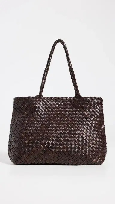 DRAGON DIFFUSION Vintage Mesh Tote Dark Brown One Size | Thumbnail 2 DRAGON DIFFUSION Vintage Mesh Tote Dark Brown One Size | Thumbnail 2