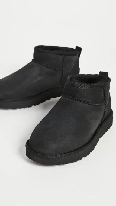 UGG Classic Ultra Mini Boots Black 6 | Thumbnail 5
