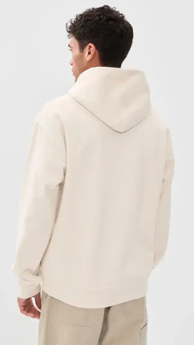 Beyond Yoga Classic Fleece Hoodie Bone L | Thumbnail 3