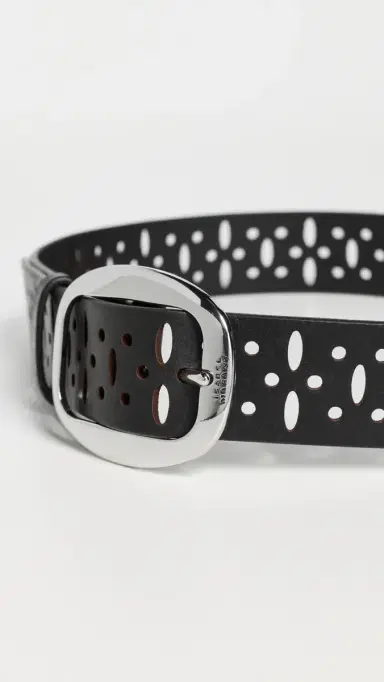 Isabel Marant Dara Cutout Belt Black/Silver | Thumbnail 5