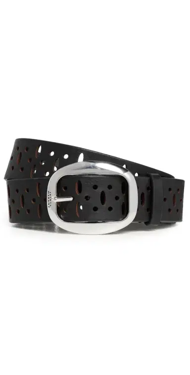 Isabel Marant Dara Cutout Belt Black/Silver | Thumbnail 1