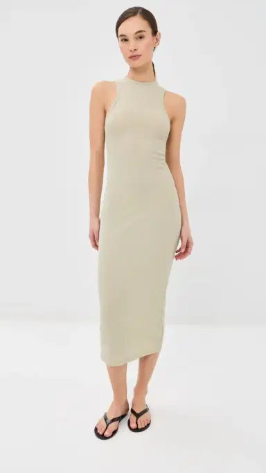 Wardrobe.NYC WARDROBE. NYC Racer Dress Ash L | Thumbnail 2