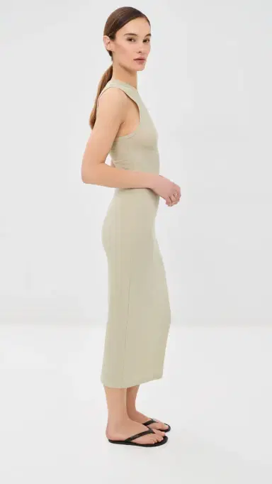 Wardrobe.NYC WARDROBE. NYC Racer Dress Ash L | Thumbnail 4