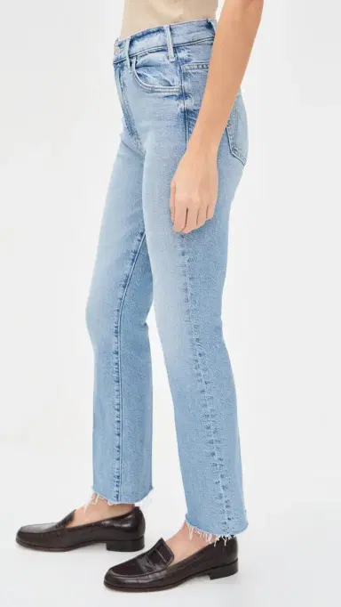 Mother The Hustler Ankle Fray Jeans Sow Surreal 27 | Thumbnail 4