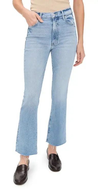 Mother The Hustler Ankle Fray Jeans Sow Surreal 27 | Thumbnail 1