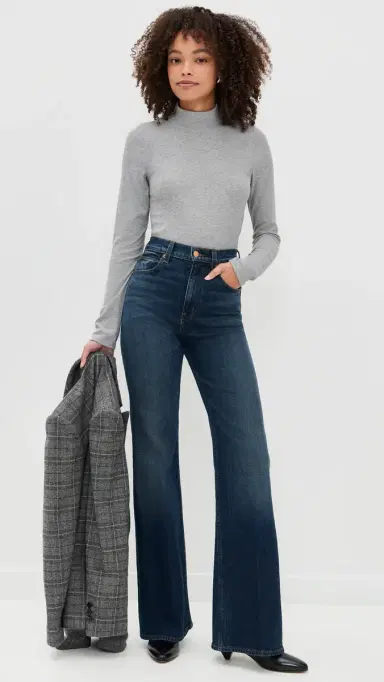 Jamie Haller The Mock Neck Heather Grey | Thumbnail 2 Jamie Haller The Mock Neck Heather Grey | Thumbnail 2