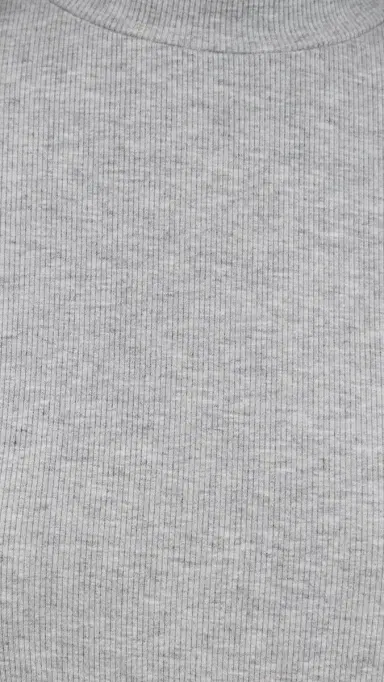 Jamie Haller The Mock Neck Heather Grey | Thumbnail 6 Jamie Haller The Mock Neck Heather Grey | Thumbnail 6