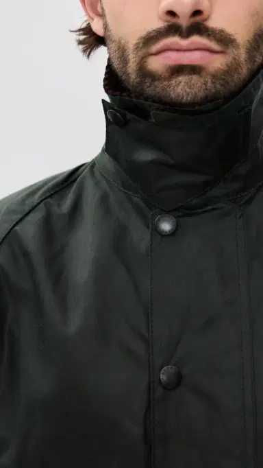 Barbour Beaufort Wax Jacket Sage 40 | Thumbnail 6