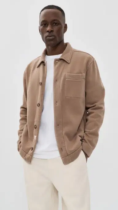 Marine Layer Cloud 9 Fleece Jacket Woodsmoke M | Thumbnail 2