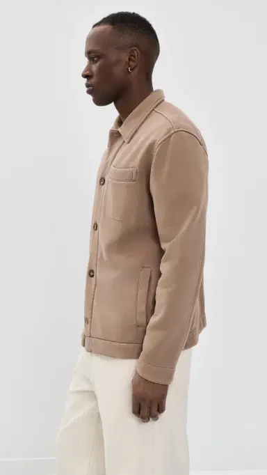 Marine Layer Cloud 9 Fleece Jacket Woodsmoke M | Thumbnail 4