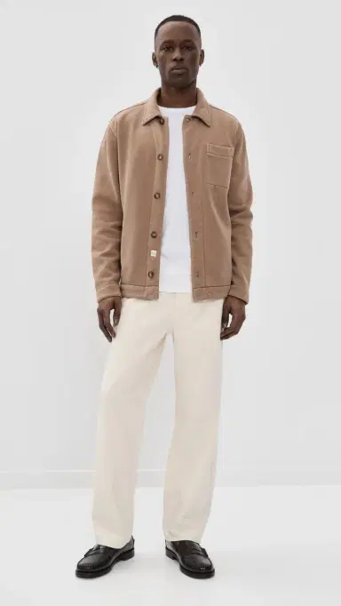 Marine Layer Cloud 9 Fleece Jacket Woodsmoke M | Thumbnail 5