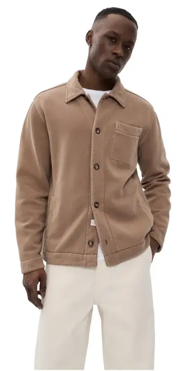 Marine Layer Cloud 9 Fleece Jacket Woodsmoke M | Thumbnail 1