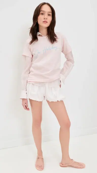 DANZY On Holiday Vintage Fit Tee Pink L | Thumbnail 5