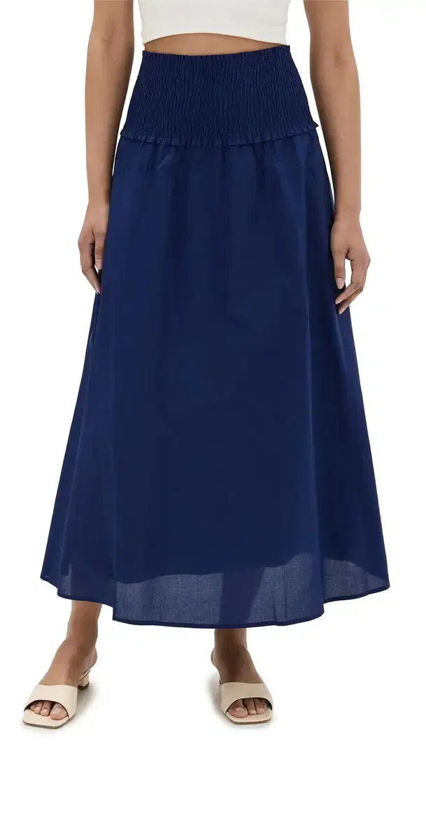 Hill House Home The Delphine Nap kirt Navy